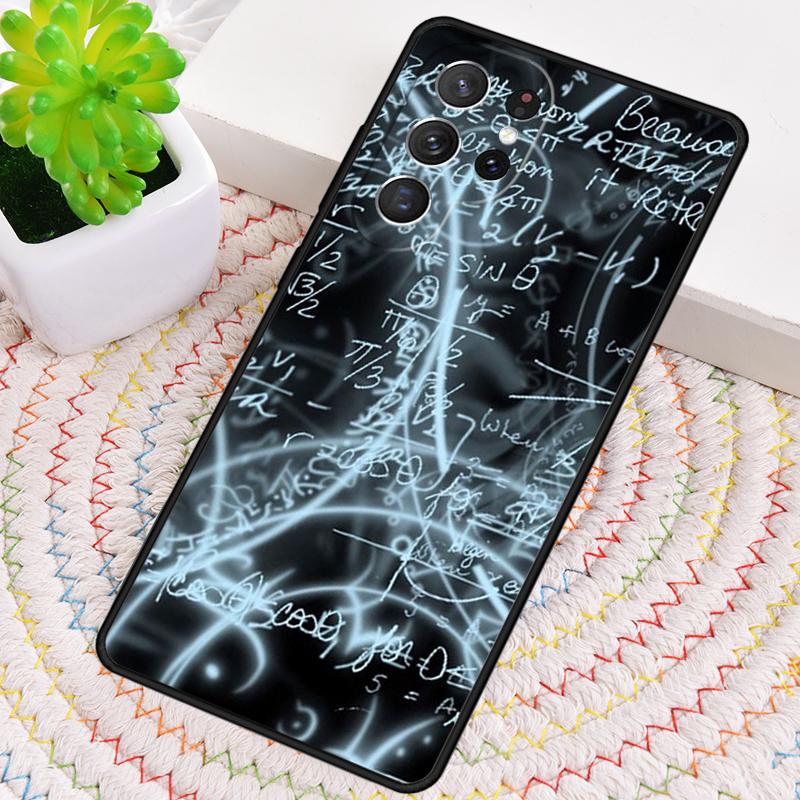Fashion Biology Chemistry Phone Case for Samsung Galaxy note 10 pro S26 Ultra S23 S24 FE S25 S21 S22 PLUS shockproof Cove