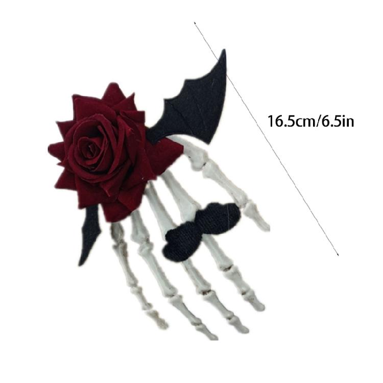 Hair Accessories Hairpin Skull Hand Hair Clips Barrette Hairpin for Halloween