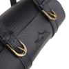 PU Leather Bike Front Bag Vintage Bicycle Handlebar Bag  for Outdoor Cycling