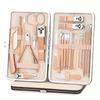 Rose-Gold 23-Piece Set Stainless Steel Nail Clipper Manicure Dead Skin Clipper Set