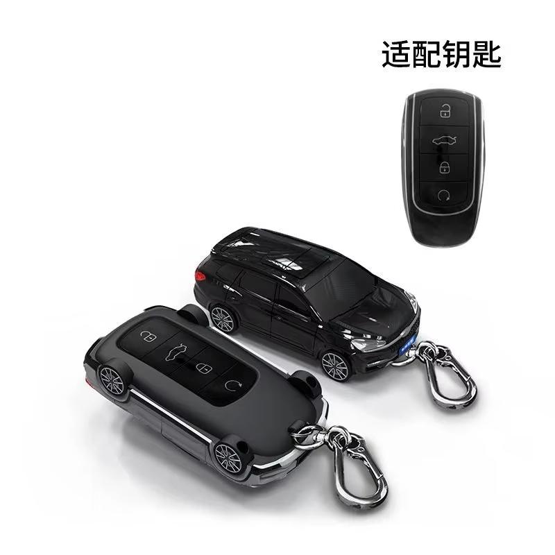 Fit For Chery Auto Tiggo 8 Auto Styling Model Smart Key Fob Cover Fit For Omoda 5 C5 Tigo Pro Max Tigo 7 8 Plus Arrizo 5 Plus Auto Key Fob Case