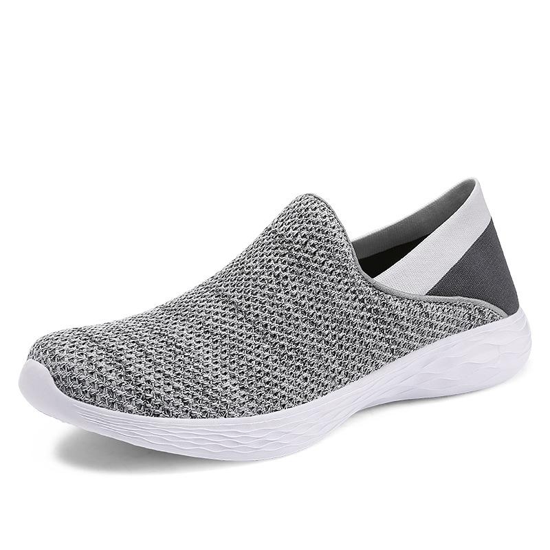 2019 summer new ultra-light mesh women's shoes breathable couple shoes Korean version casual large size 4647 running shoes