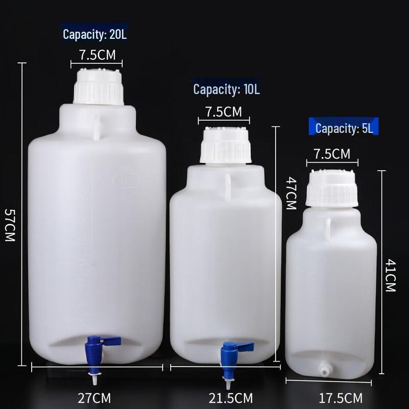 Plastic Water Dispenser Bucket with Faucet 5L