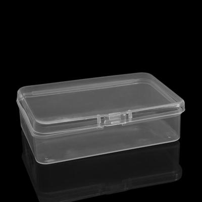 Aufbewahrungsbox für Plastikkarten Aufbewahrungszubehör mit Deckel Staubdichte Aufbewahrungskassette Kleine Praktische Perlen Schmuckschatulle Karten Münzen Sortierung