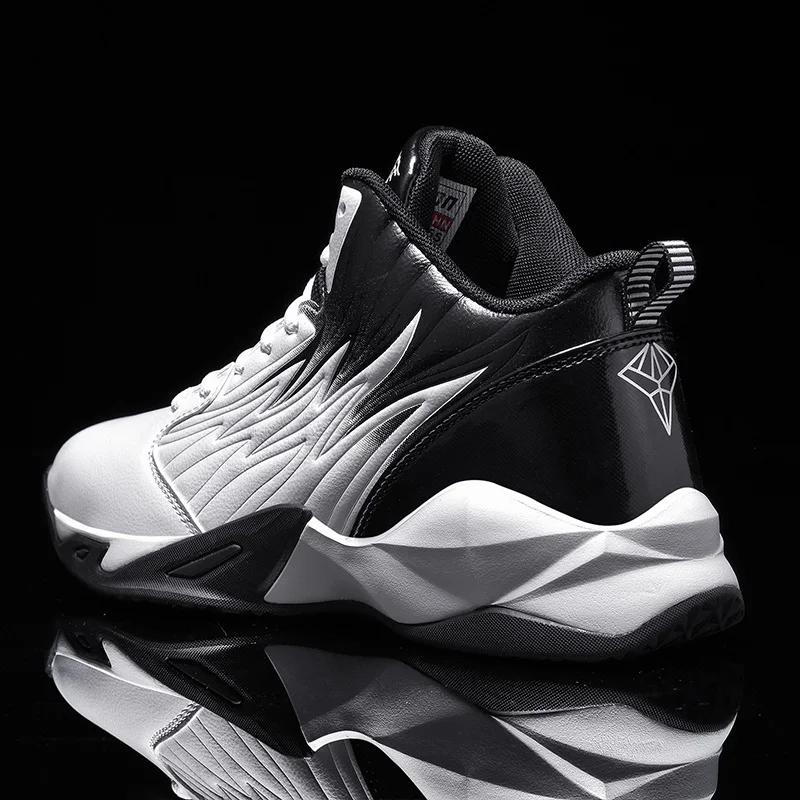 Fashion Men's Basketball Shoes Non-Slip Original Field Training Sports Student Male Outdoor Breathable Sneakers Athletic Basket Shoes