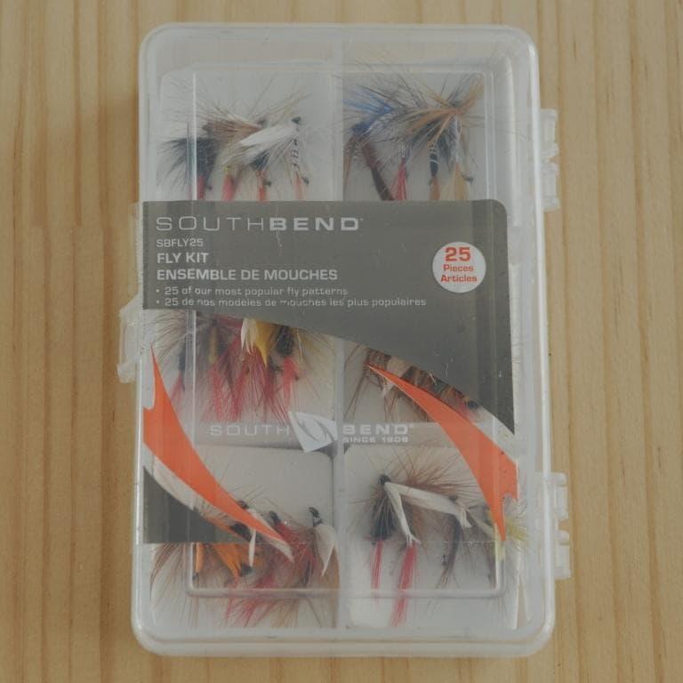 Used New and unused completed flies set of 25 fly fishing tenkara mountain stream tube fishing
