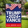 Trump Vance 2025 Flags Trump Vance Garden Flag Funny Garden Flag Double Sided Trump Vance Flags with Vivid Color Garden Decor
