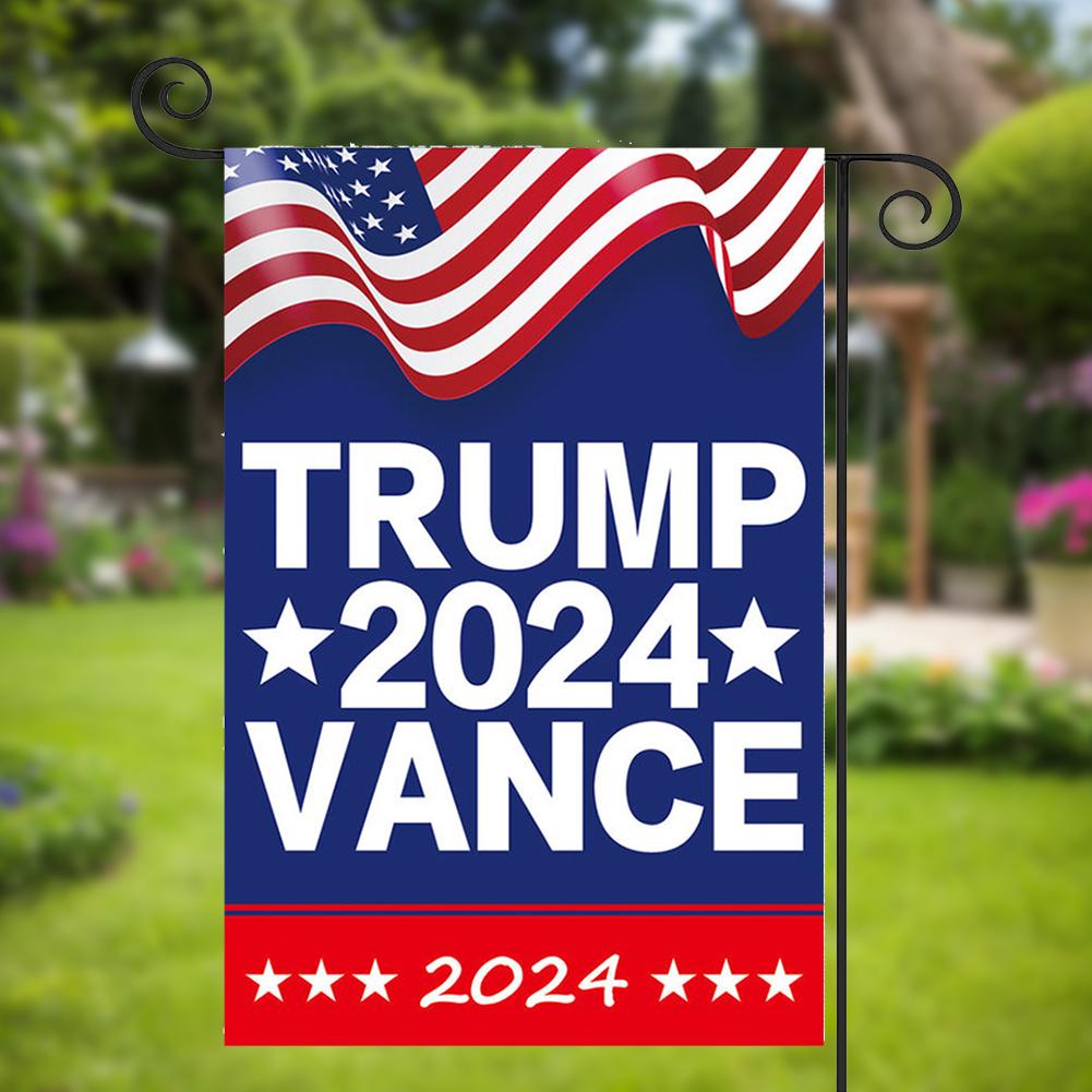 Vlajky Trump Vance 2025 Vlajka Trump Vance Garden Funny Garden Flag Oboustranné vlajky Trump Vance s živými barvami zahradní dekorace
