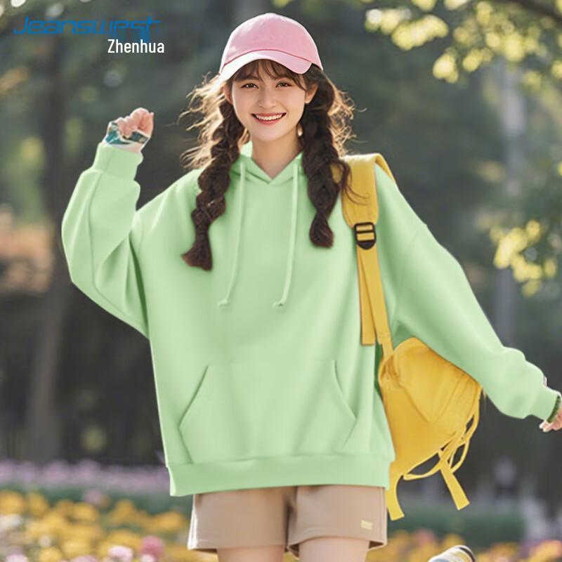 Sweat à capuche rétro américain pour femme Jeanswest