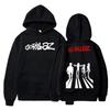 Gorillaz Graphic Hoodie Men Women Sweatshirt Autumn Winter Oversized Streetwear Y2k Hip Hop Pullover Tracksuit Female Male Clothing