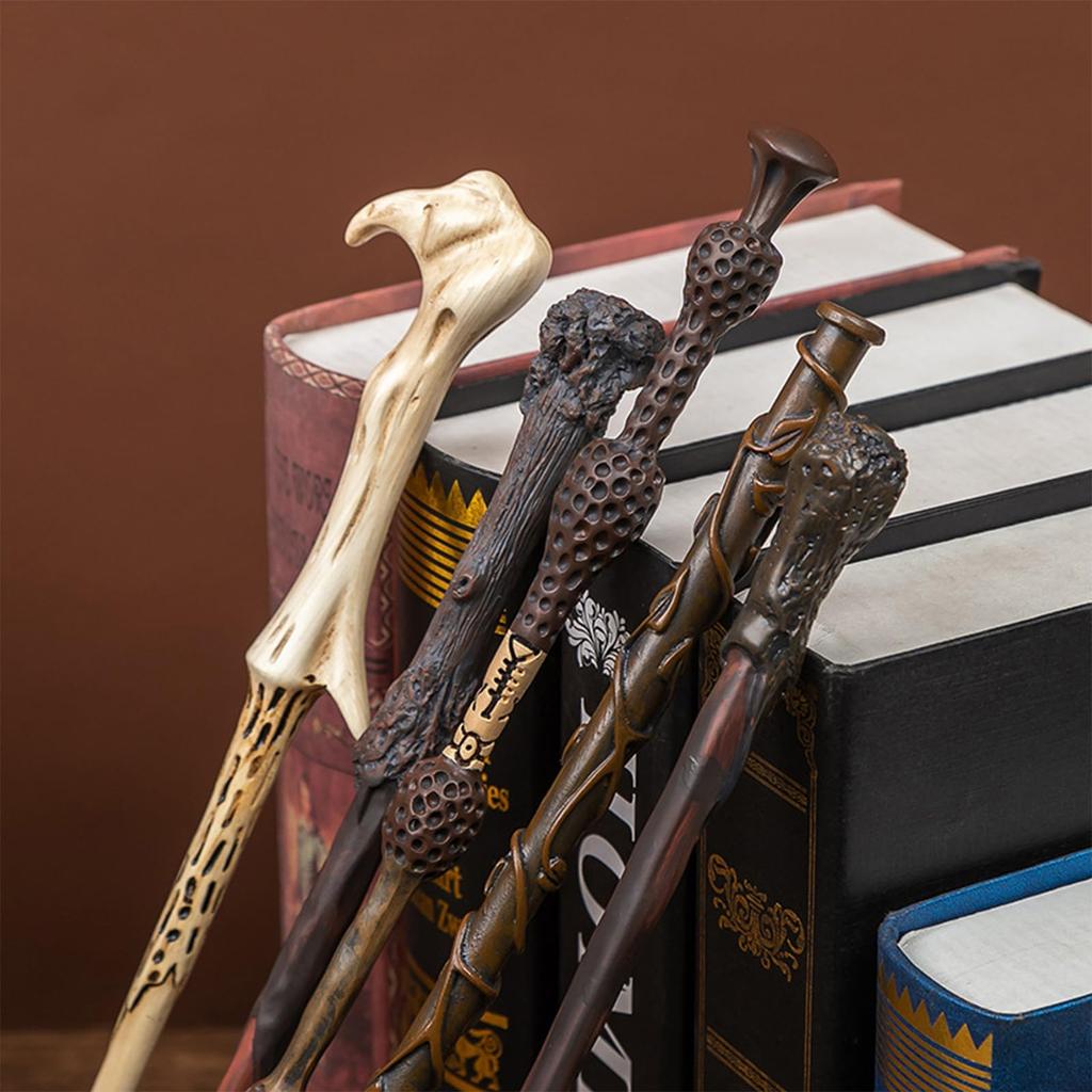 JK Home Magic Wand, Magic School Prop, Resin, Halloween Prop, Cosplay Prop, Unisex, Type F