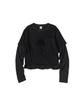 COMONINOZ W Dot Strap T-Shirt [Black]
