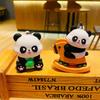 Sweet Panda Key Ring Silicone Keychain Great Gift For Kids And Colleagues