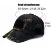 Sunscreen Hat Outdoor Camouflage Baseball Cap Breathable Sun Hats Sports Hunting Hiking Camping Cycling Beach Fishing Hat