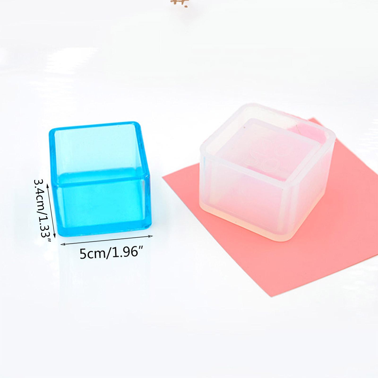 

Practical 4 Pcs Flower Pot Mold Handmade Pen Holder Silicone Mold DIY Easy Release No Residue Storage Box Hexagon Molds