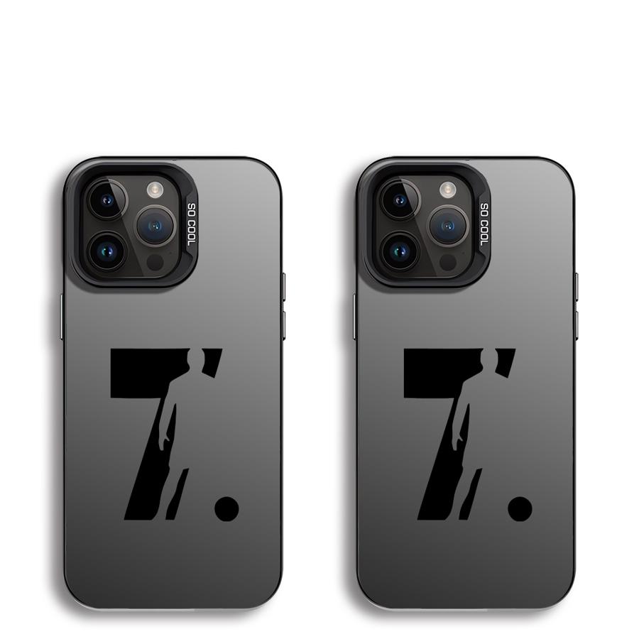 Cartoon Football Number 7 10 Phone Cover Case for iPhone 17 Pro Max 16 11 14 Plus Air 15 12 Pro 13