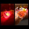 Halloween Christmas Luminous Rings Women Men Creative Cute Random Color Ring Pumpkin Ghost Spider Flash Finger Rings Fashion Accessories