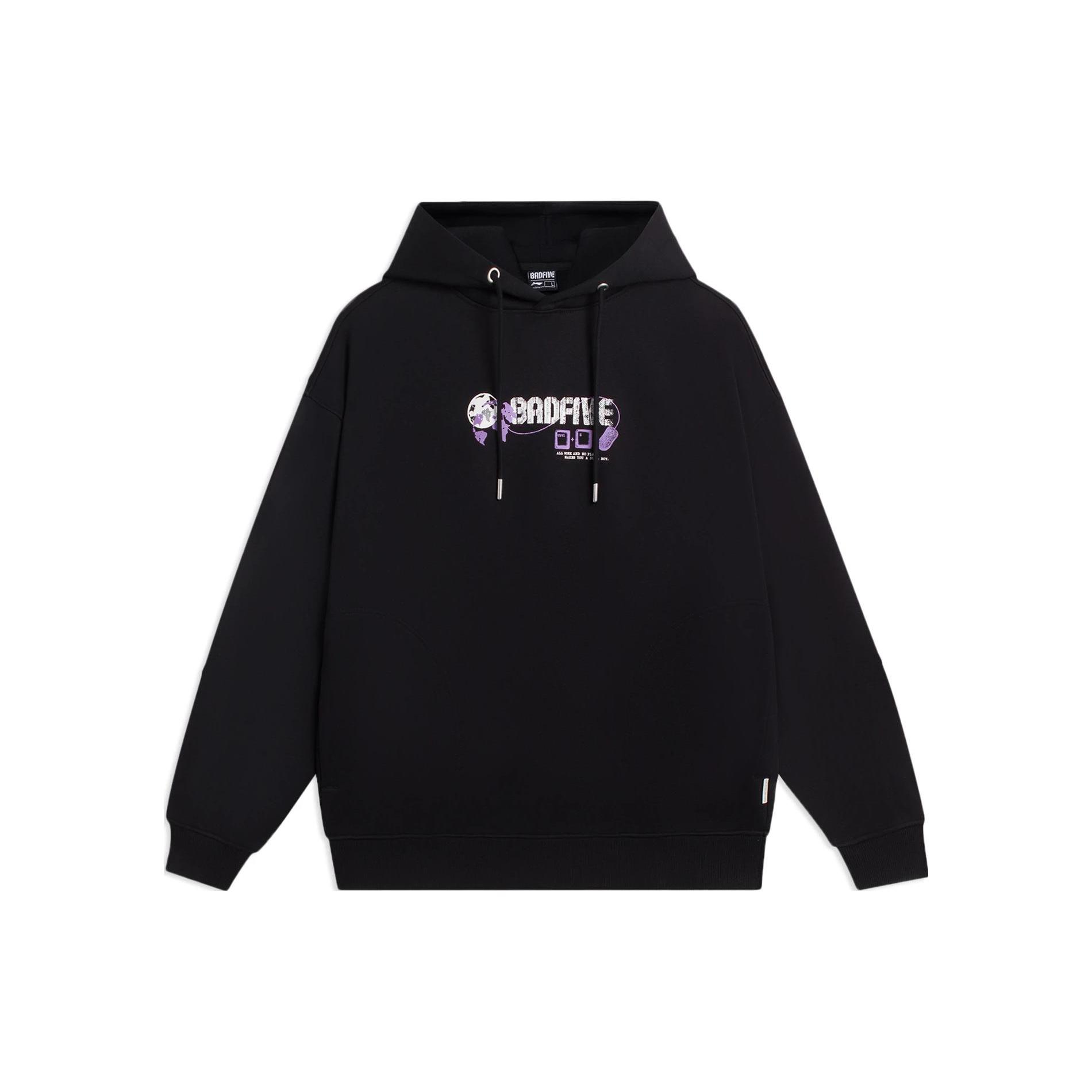 Li Ning Sweatshirt Unisex Black AWDSC09-4 M
