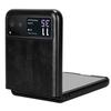 For Motorola Razr 40 5G Stitching Line Back Cover PU Leather+Hard PC Protective Phone Case