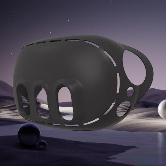 VR-hodesett Silikonbeskyttelsesdeksel Oculus Quest3 Ripesikker Støvtett Vanntett VR-brillebeskytterveske Tilbehør