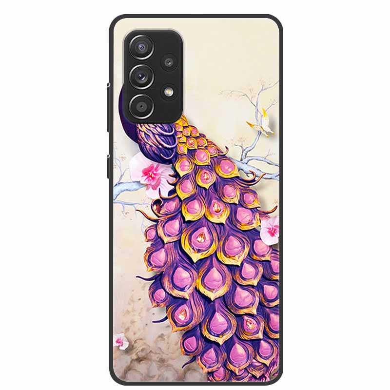 Für Coque Samsung A52s 5G Hülle Stoßfeste weiche Silikon-TPU-Rückseite für Samsung Galaxy A52s 5G Handyhüllen A52 S Niedlicher Cartoon