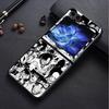 Harde Telefoonhoesje voor Samsung Galaxy ZFlip5 ZFlip6 ZFlip4 Z Flip 7 6 5 4 3 ZFlip7 FE ZFlip3 One Piece Anime Monkey D Luffy