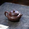 200ml Chinese Yixing Handmade Purple Clay Teapots Famous Hand-carved Bamboo Leaves Tea Pot Beauty Kettle Zisha Tea Set Teaware