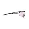 RUDYPROJECT TRALYX Sports Schwarz X2 Photochromic Laser + Sonnenbrille, Matt/Impact Rot, SP768906-0000