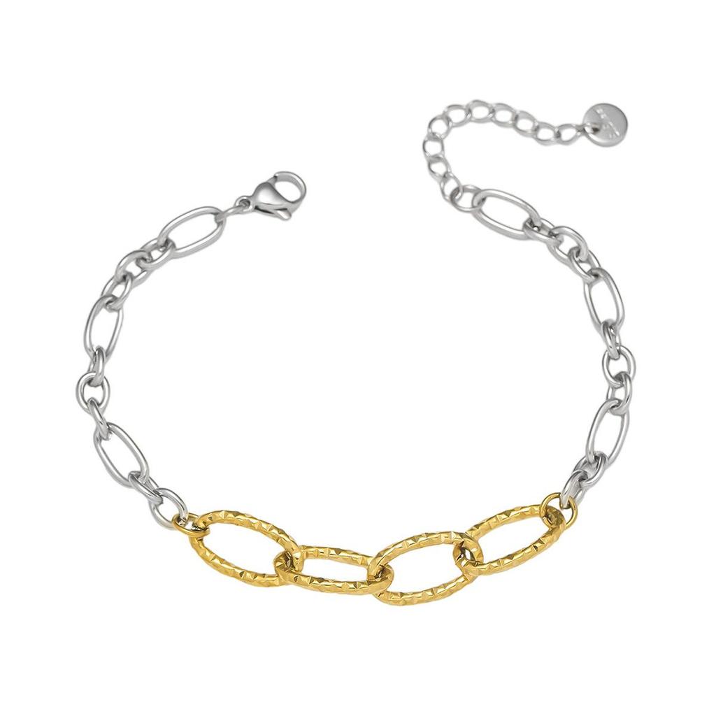 Cherry Epoxy Titanium Steel Bracelet for Women - Sweet Dopamine-Inspired Design