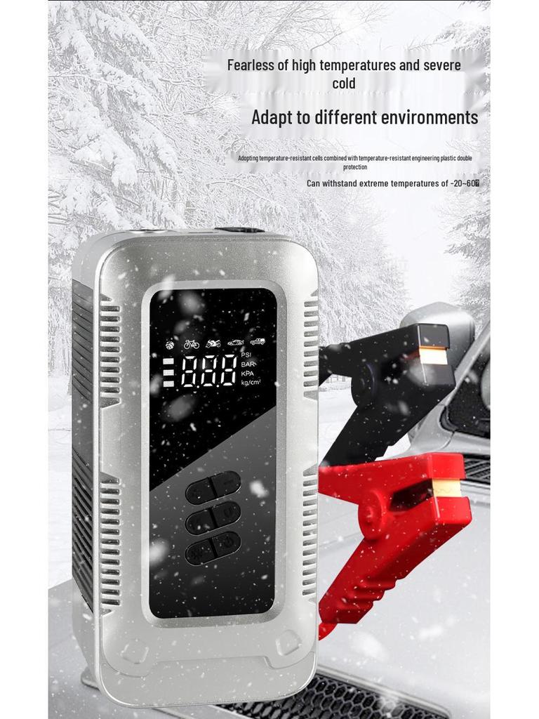 Electric Car Jump Starter & Air Pump Power Bank