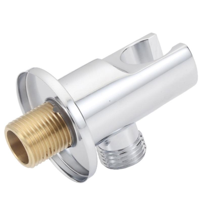 

Corrosion Resistant Shower Head Holder with Adjustment Angles Shower Converters Brackets easy installs for Home Renovations 1