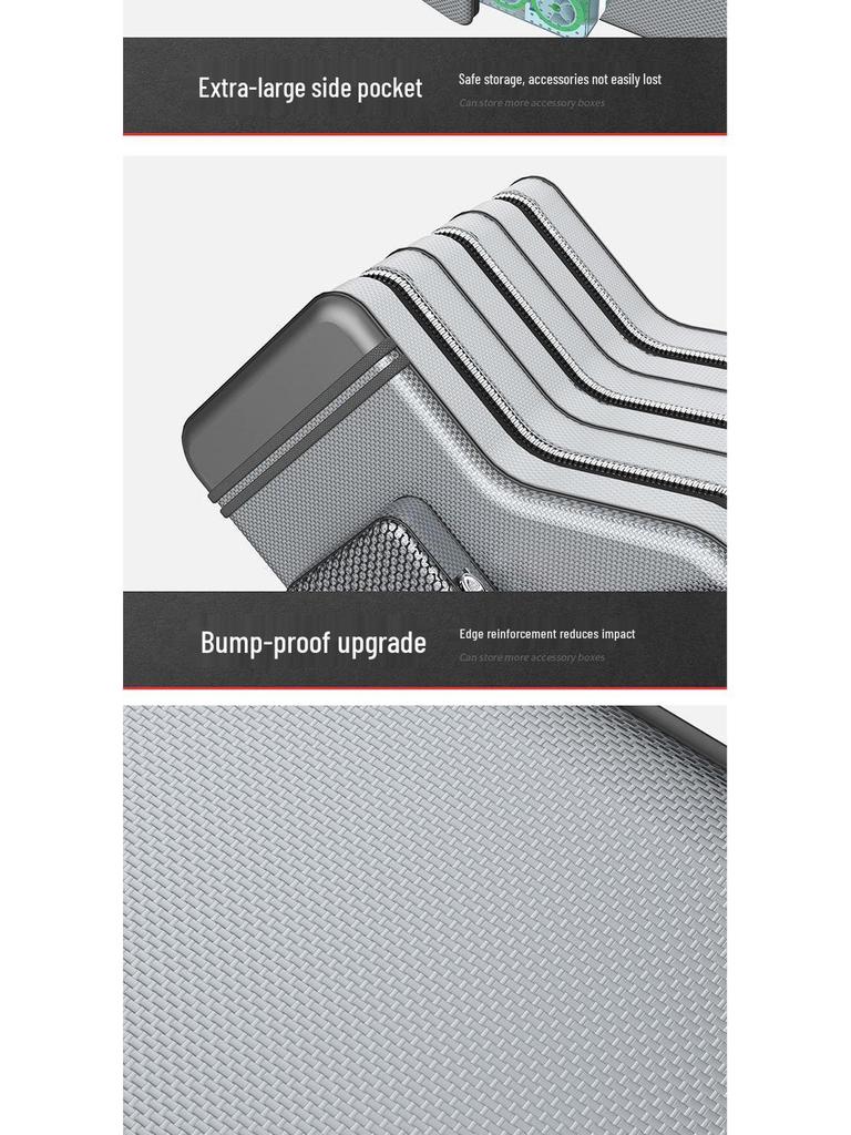 Bolsa Espessa de Grande Capacidade de Três Camadas para Armazenamento de Aparelhos e Varas de Pesca