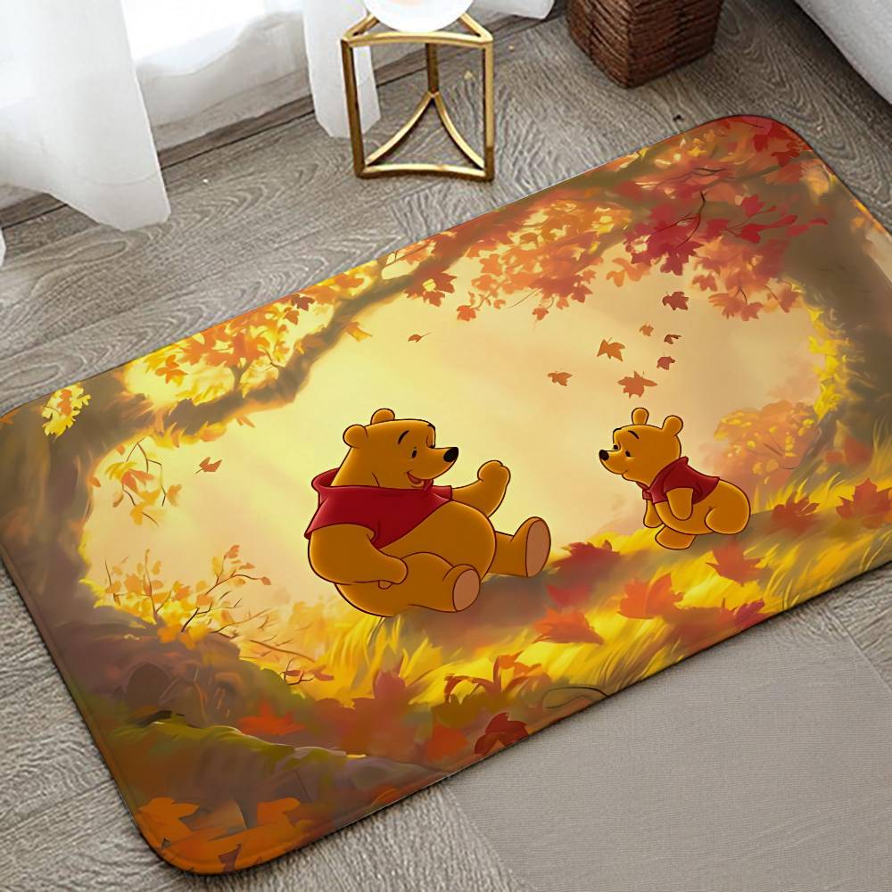 W-Winnie The P-Pooh Cute Carpet For Living Room Sofa Decor Modern Rug Floor Mat For Men Bedroom Durable Area Rugs