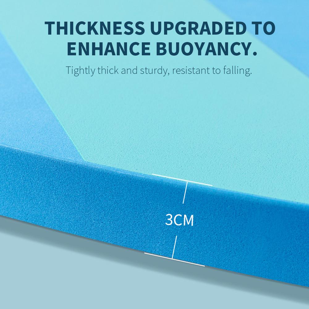 Premium Swim Float Board for Adults and Kids - Colorful Design, 3cm Thick, Streamlined Shape, Easy To Grip, Durable EVA Material