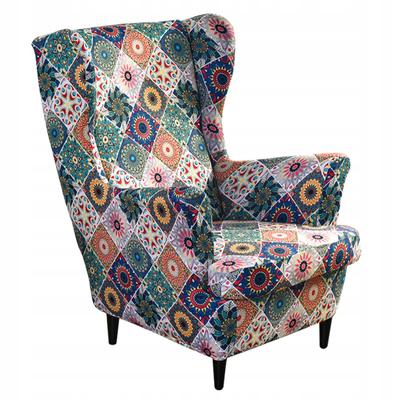 Coprisedia Poltrona Orecchie Mandala Fantasie Elastico [22Ew16]