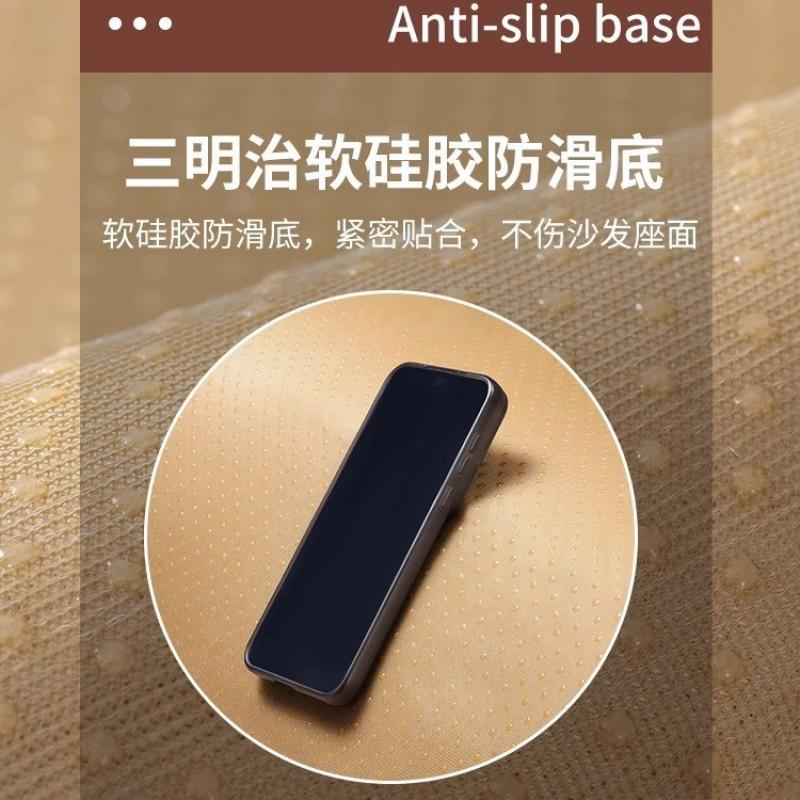 Modern European Style Faux Leather Sofa Cushion Pad Non-Slip Seat Cover Living Room All Season Use