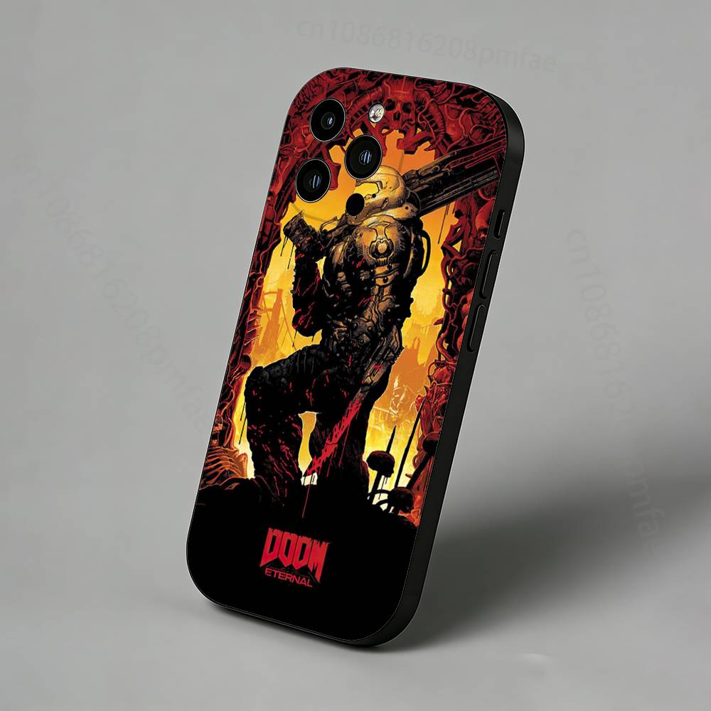 

Чехол для телефона Game D-Doom Dark Ages Для iPhone 17,16,15,14,13,12,11 Pro,Max,Plus,X,XS,XR,SE,Mini iPhone13PROMAX