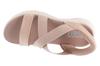 Skechers Slip-Ins: Go Walk Flex Sandal - Glimmer Up, Womens pink Sandals