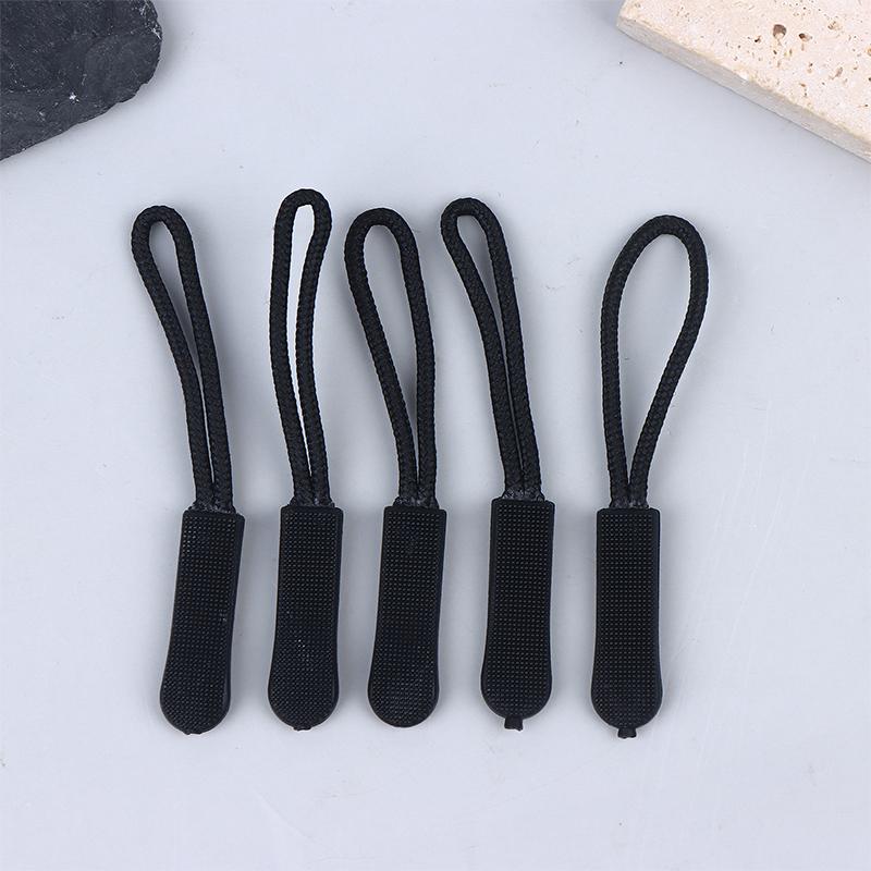5/10/20Pcs Replacement Zipper Pulls Cord Extender/Zip Metal Pull For Backpacks Jackets Luggage Purses Handbags