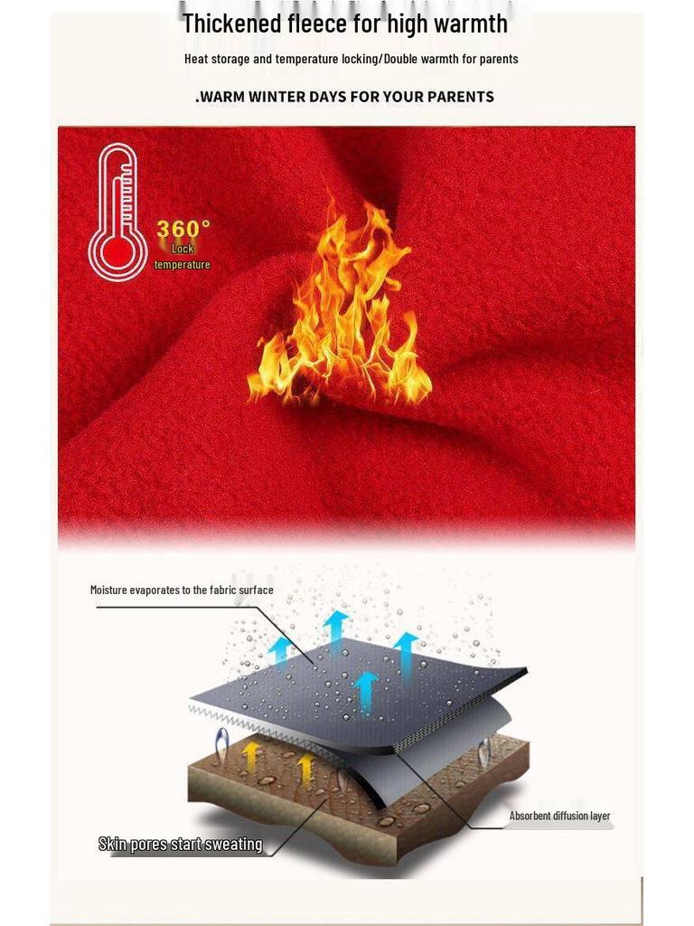 Doppelseitiger Fleece-Mantel für Damen - Sweatshirt mit Fleece-Futter für Mütter und Senioren (Frühling, Herbst, Winter).