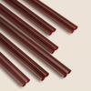 Anti-scalding Coffee Straw Brown Drinking Straw Commercial Coffee Stirring Stick  Party