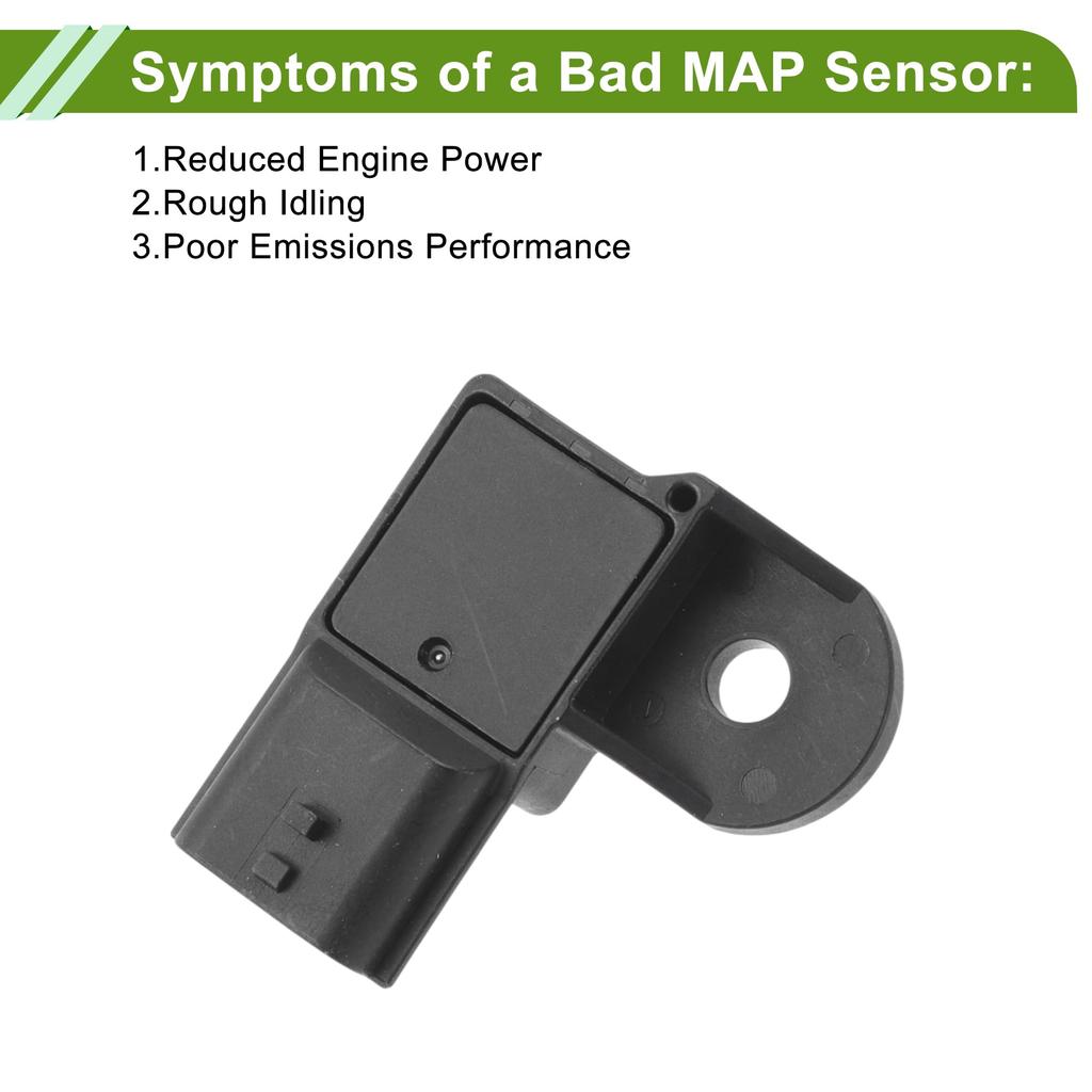 ABSOPRO Absolutdruck-MAP-Sensor für Mazda 3 Schrägheck 2.0 (2013-2019), Artikelnummer: 0261230401/PE-DD-18-211, 1 Stück