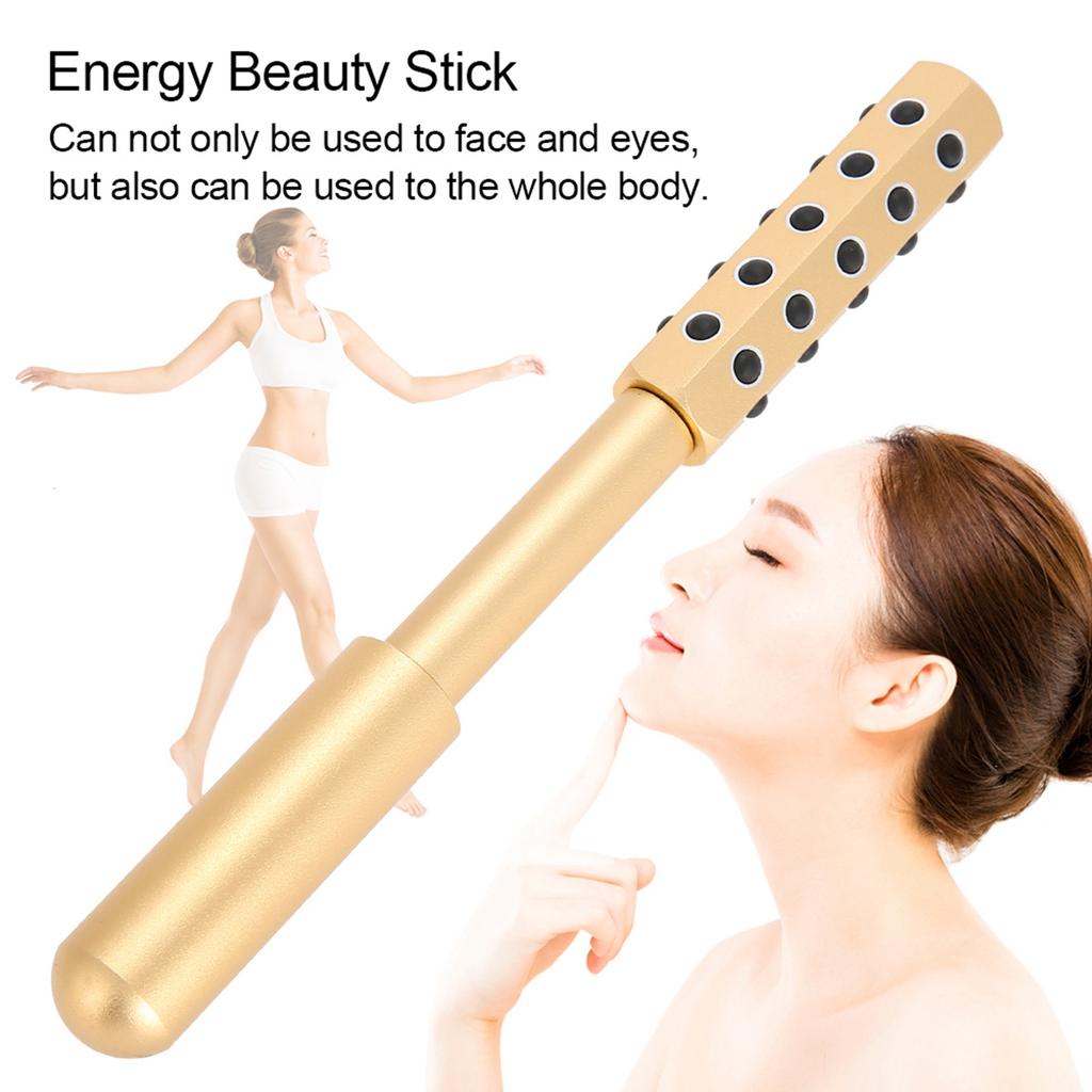 Germanium Particles Face Massage Stick Energy Beauty Massager Stick