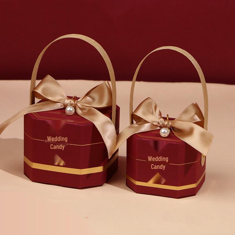 Wedding & Engagement Candy Gift Box - Elegant Handbag Design