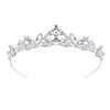 Portable Pageant Queen Crystals Tiaras Elegant Headband Crowns Hair Accessory for Women In Costume Performances