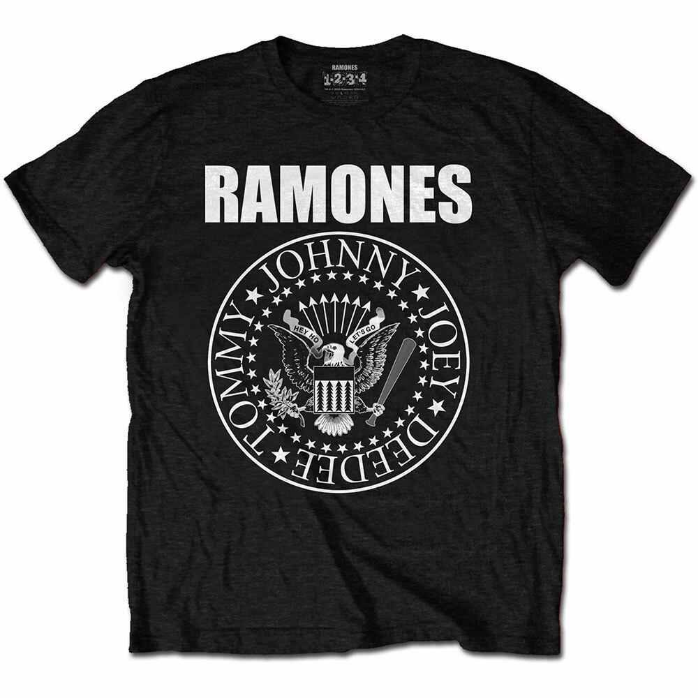 The Ramones Presidential Seal Official Merchandise T-shirt MLXL2XL New XXL