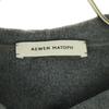 AEWEN MATOPH Long Sleeve Short Cape Cardigan F Gray Women Used