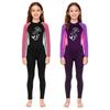 Children's Diving Suit 2.5MM Girls 'warm Swimsuit One-piece Long-sleeved Snorkeling Cold Surfing