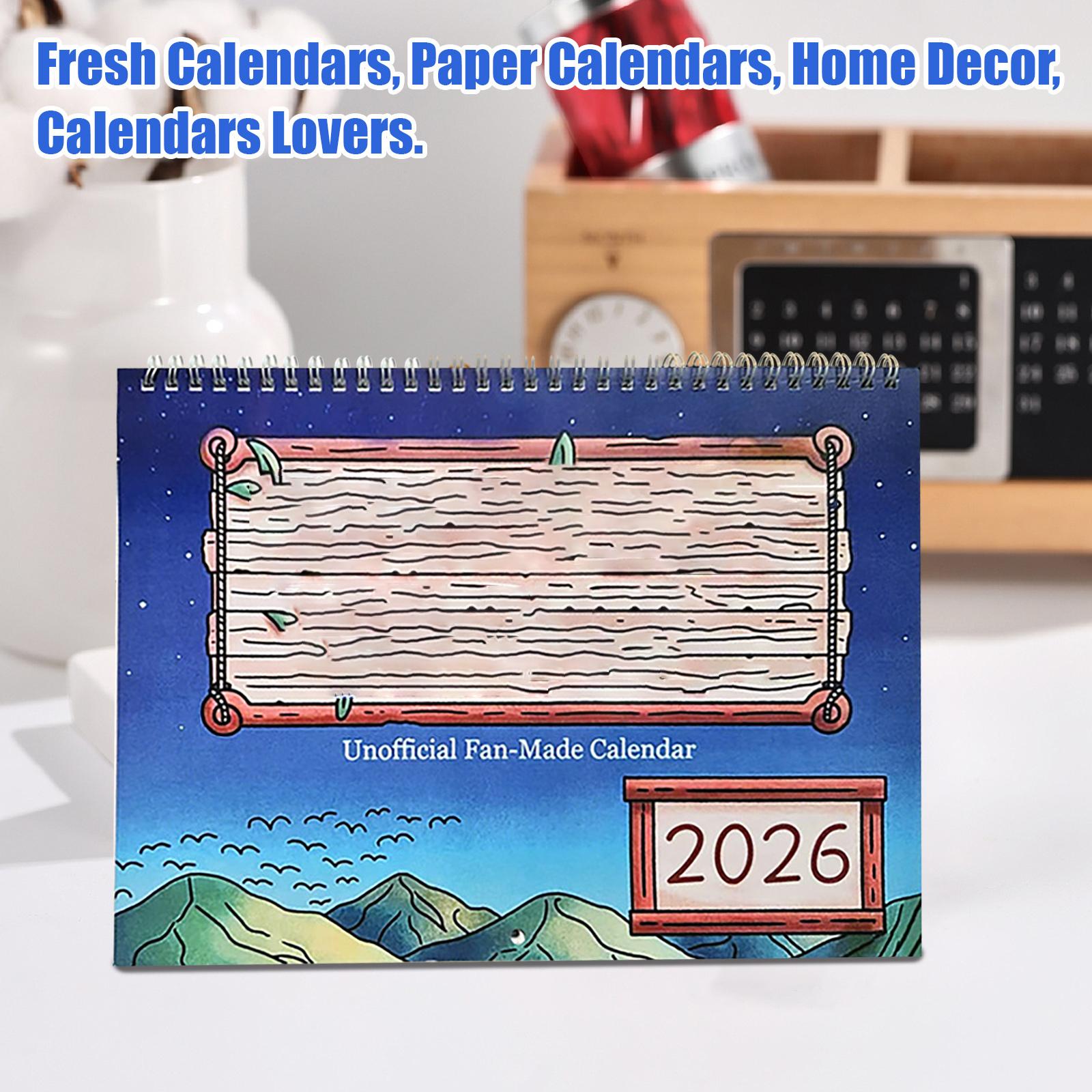 

Свежие календари, Бумажные календари, Домашний декор, Календари, Любители записей. One Size