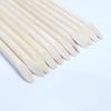 Nail Cuticle Pusher Orange Wood Sticks Nail Manicures Remover Wooden Design Nail Gel Polish Drawing Stick for Nail Art